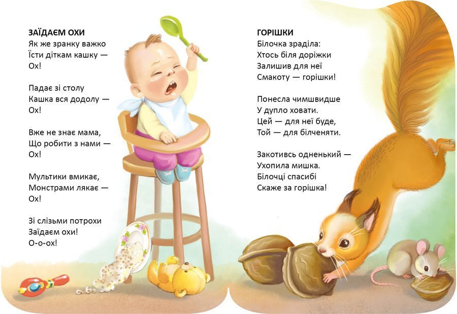 В мишки зубки ріжуться