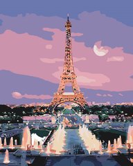 Картина за номерами "Вогні Парижу" 40*50 см