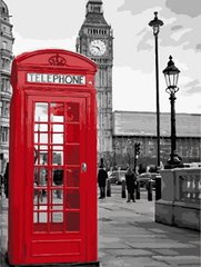 Картина за номерами "Дзвінок з Лондону" 40*50 см